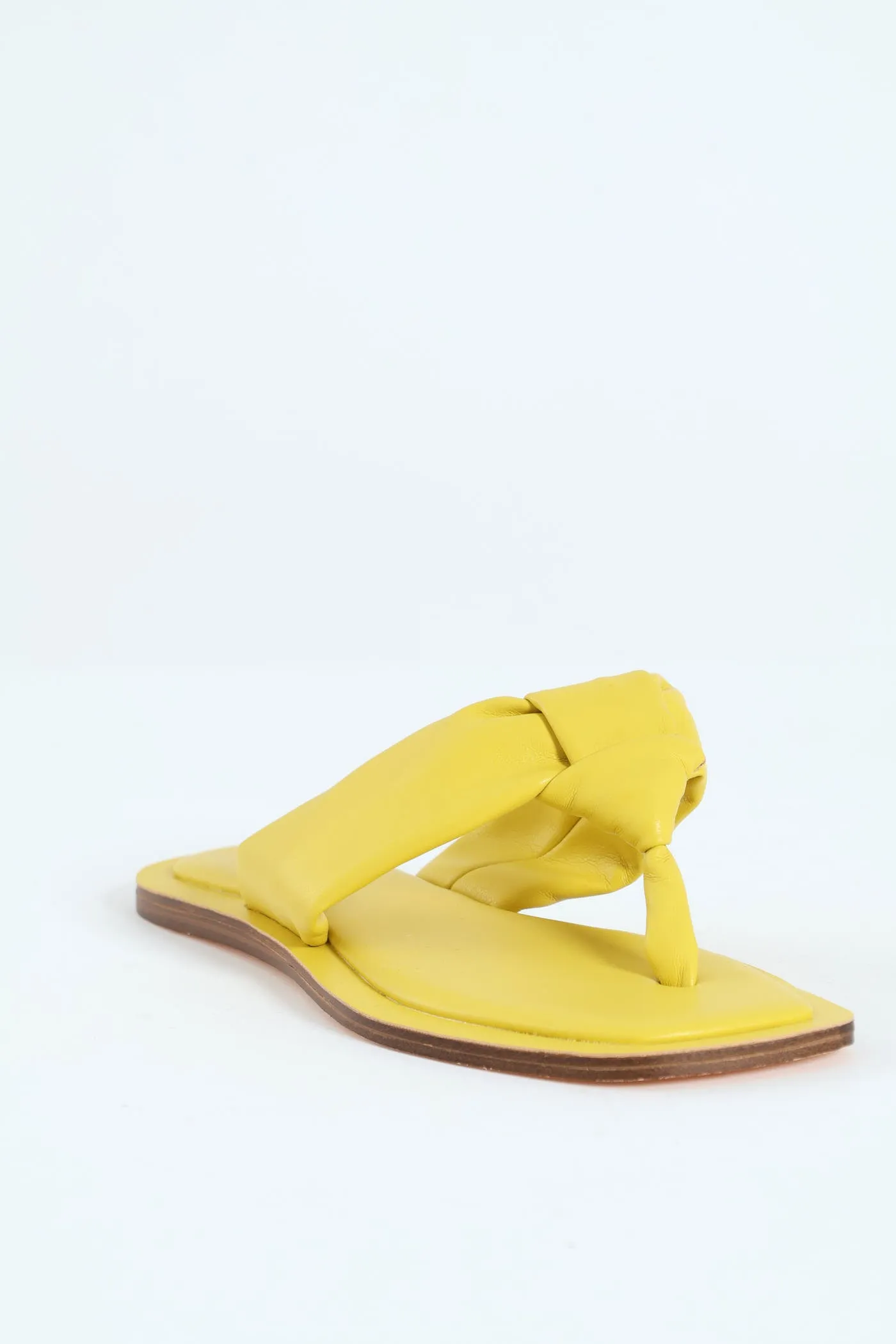 Padded Tubular Soft Thong - Chartreuse