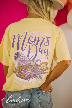 Phi Mu Moms Day Brunch Tee