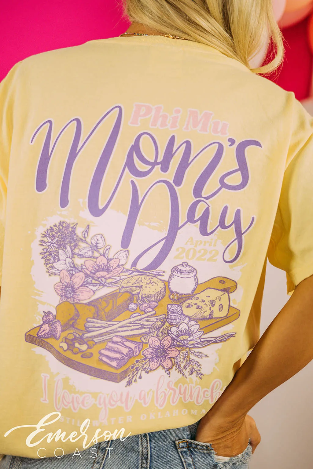 Phi Mu Moms Day Brunch Tee