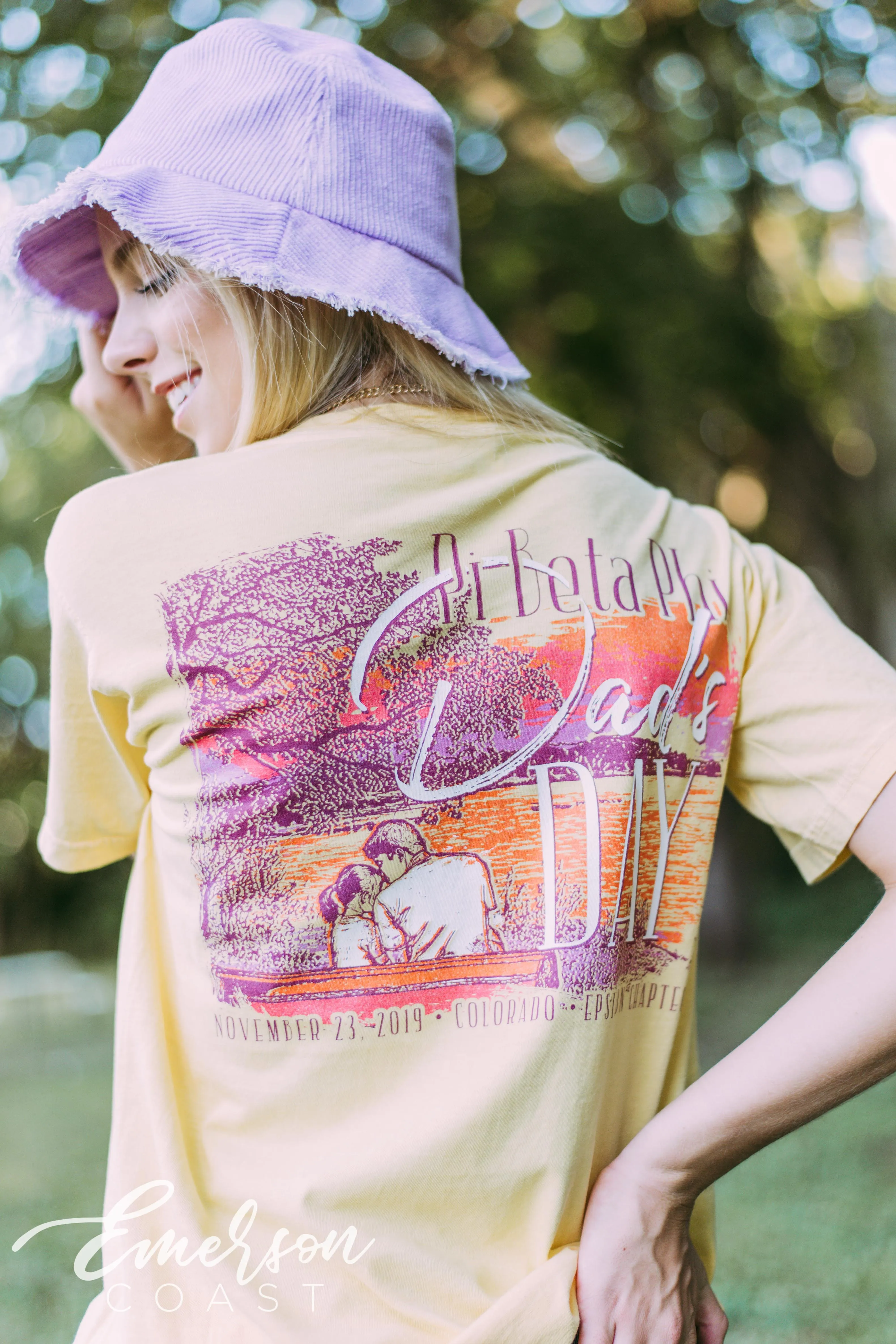 Pi Phi Father Daughter Dads Day Tee