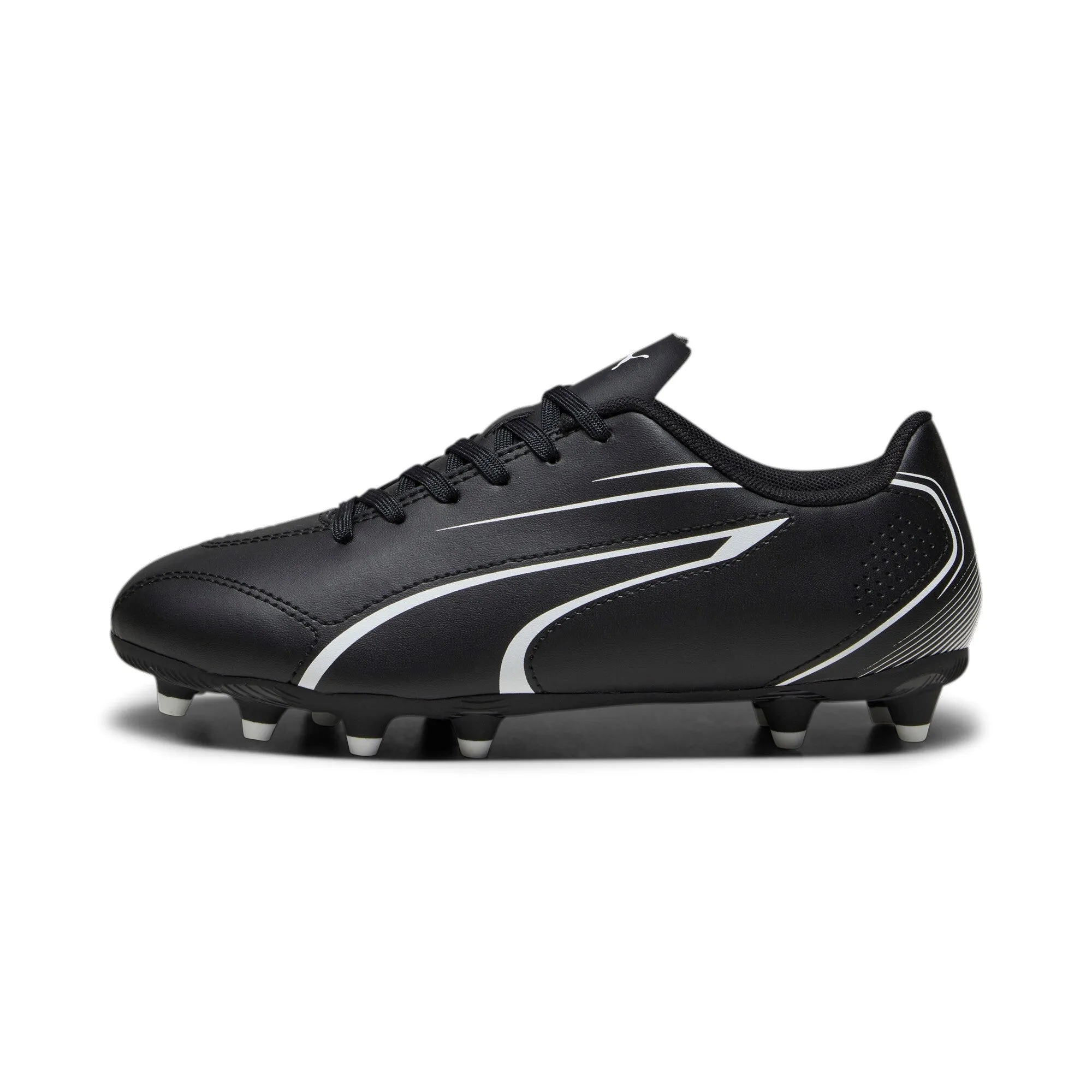 Puma Men's Vitoria Football Boots FG/AG - Black/White