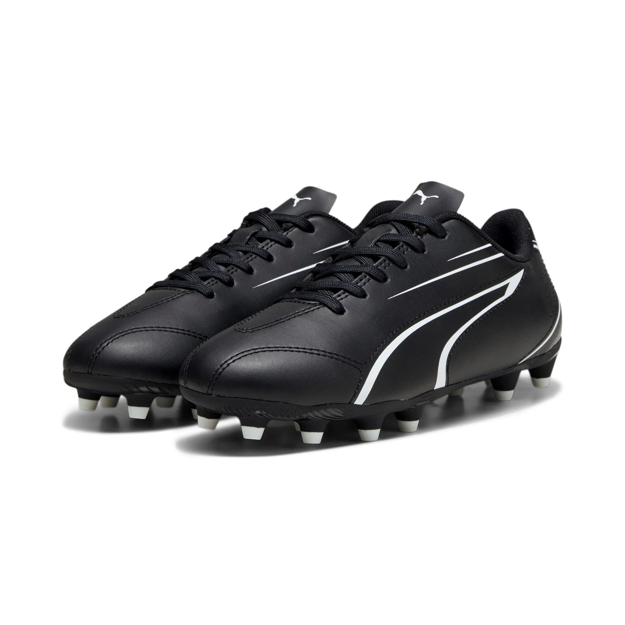 Puma Men's Vitoria Football Boots FG/AG - Black/White