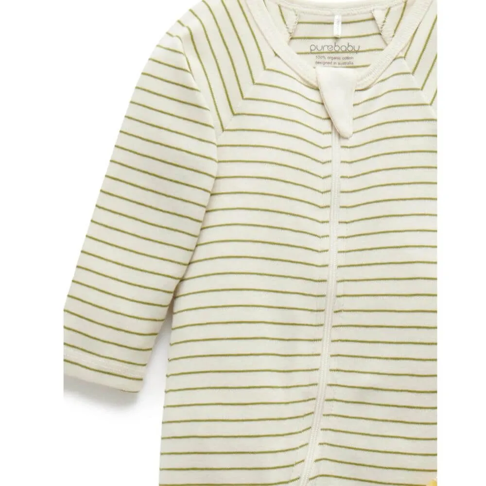 Purebaby Long Weekend Zipsuit 2-Pack