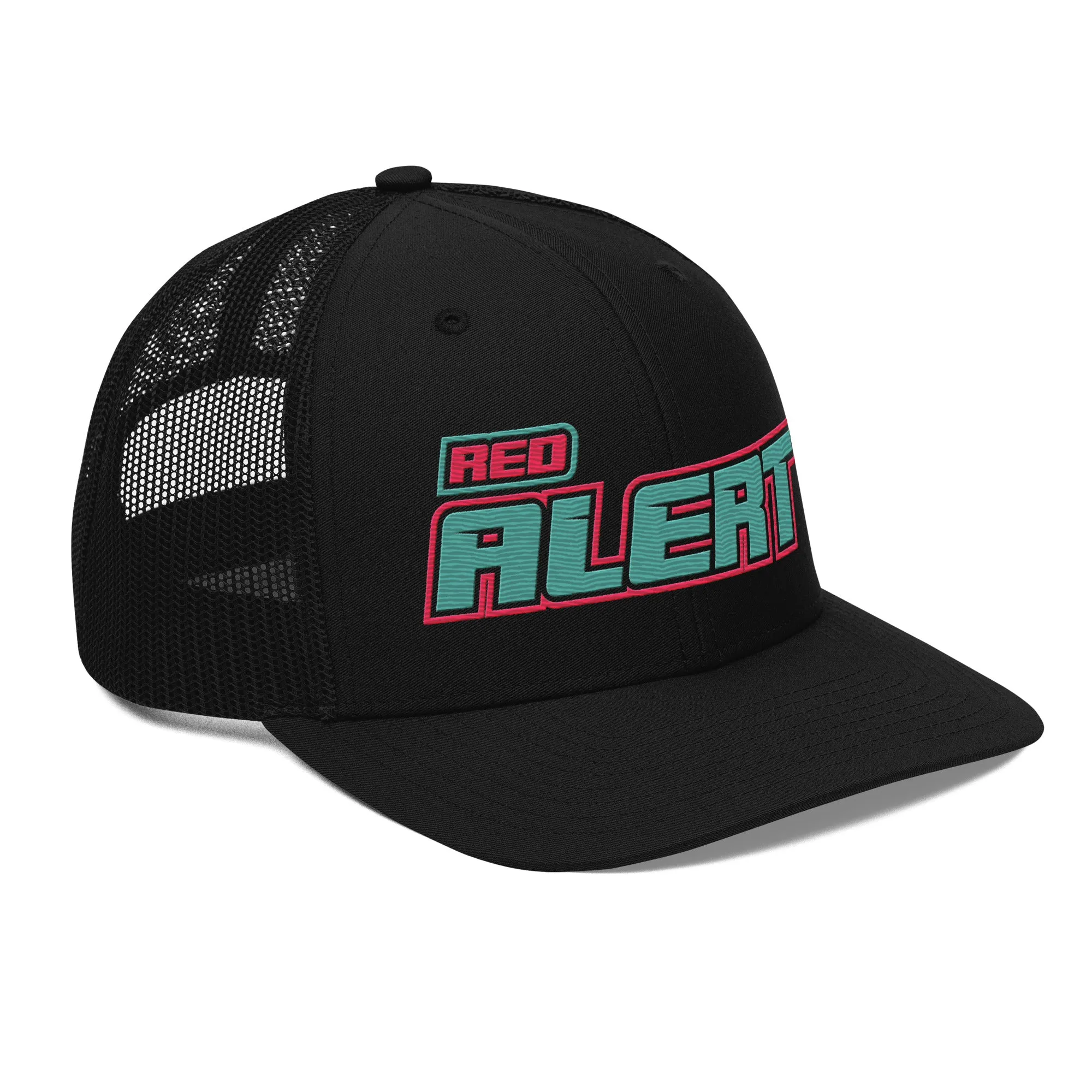 Red Alert Trucker Cap