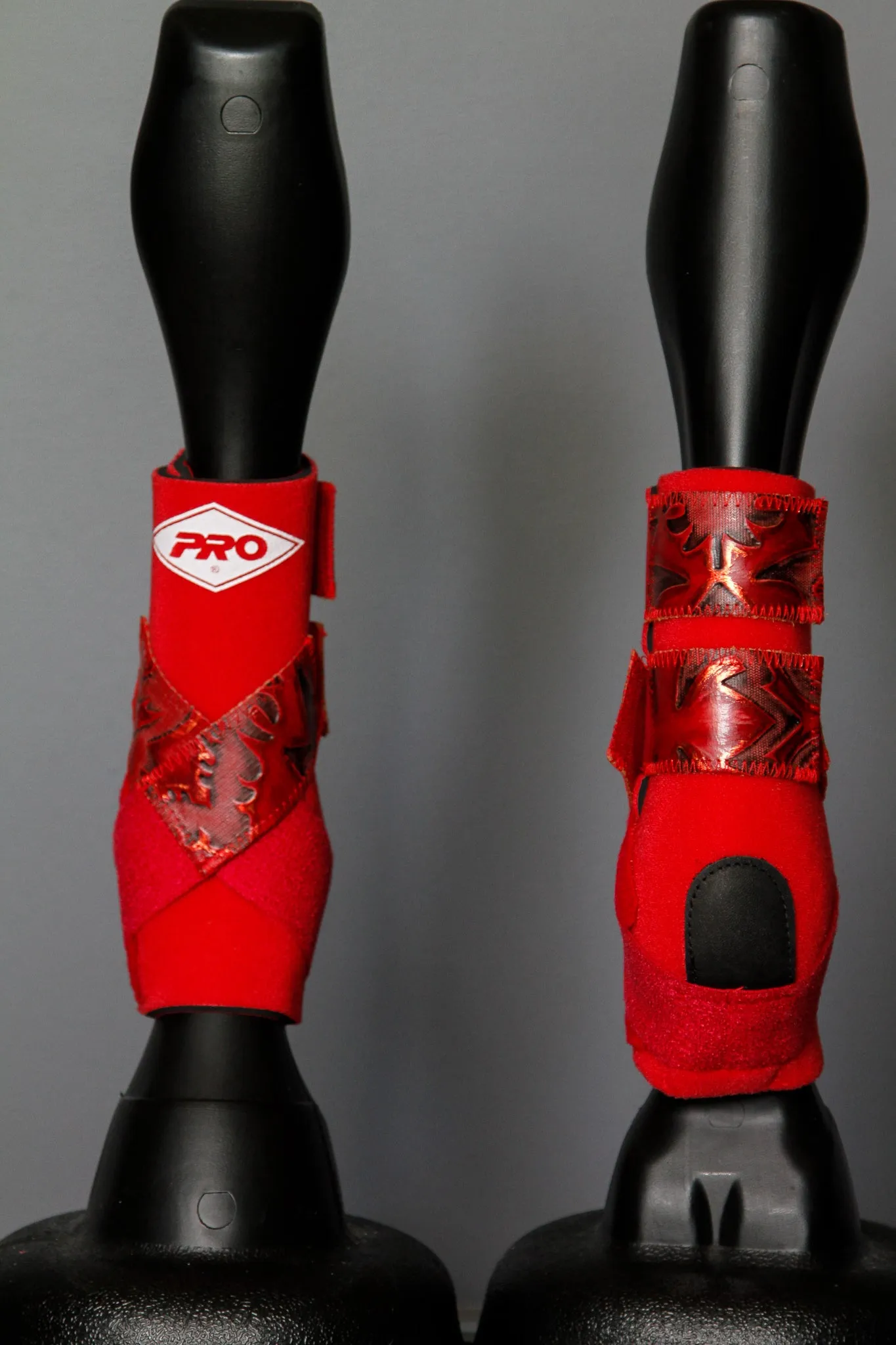 Red H20 Custom L22 Red Bronze Laredo Leather Support Boots