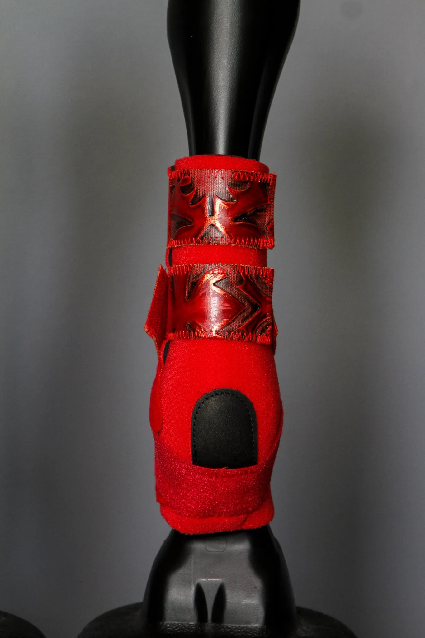 Red H20 Custom L22 Red Bronze Laredo Leather Support Boots