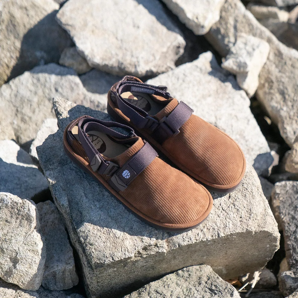 [SALE]SHAKA 2way ミュール サンダル SNUG MULE CORDUROY SUEDE [メンズ/レディース][2024 秋冬] SK-295