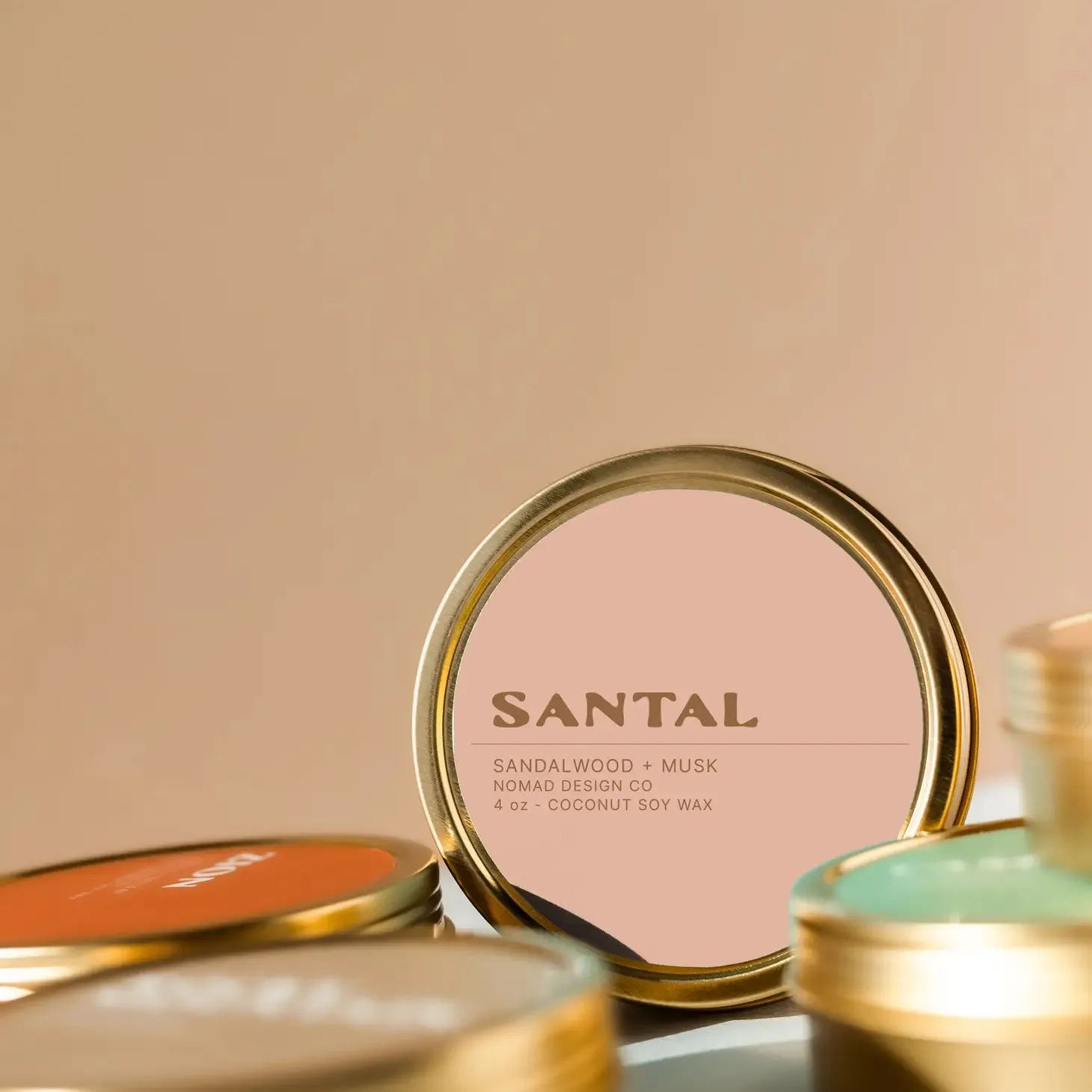Santal Travel Tin Candle