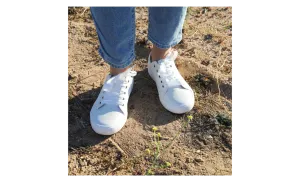 Satin lace White Sneakers