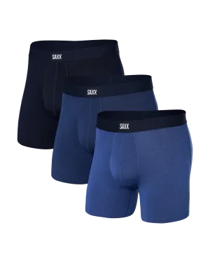 Saxx Daytripper (3 Pack) - Sport Blue Heather/Blueberry/Maritime