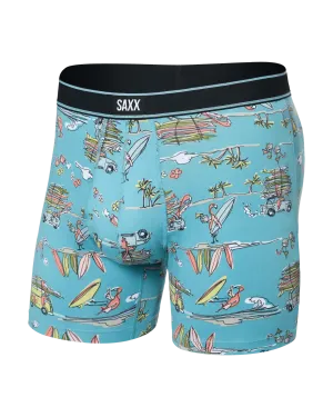 Saxx Daytripper Underwear - Beach Or Bust-Reef Blue