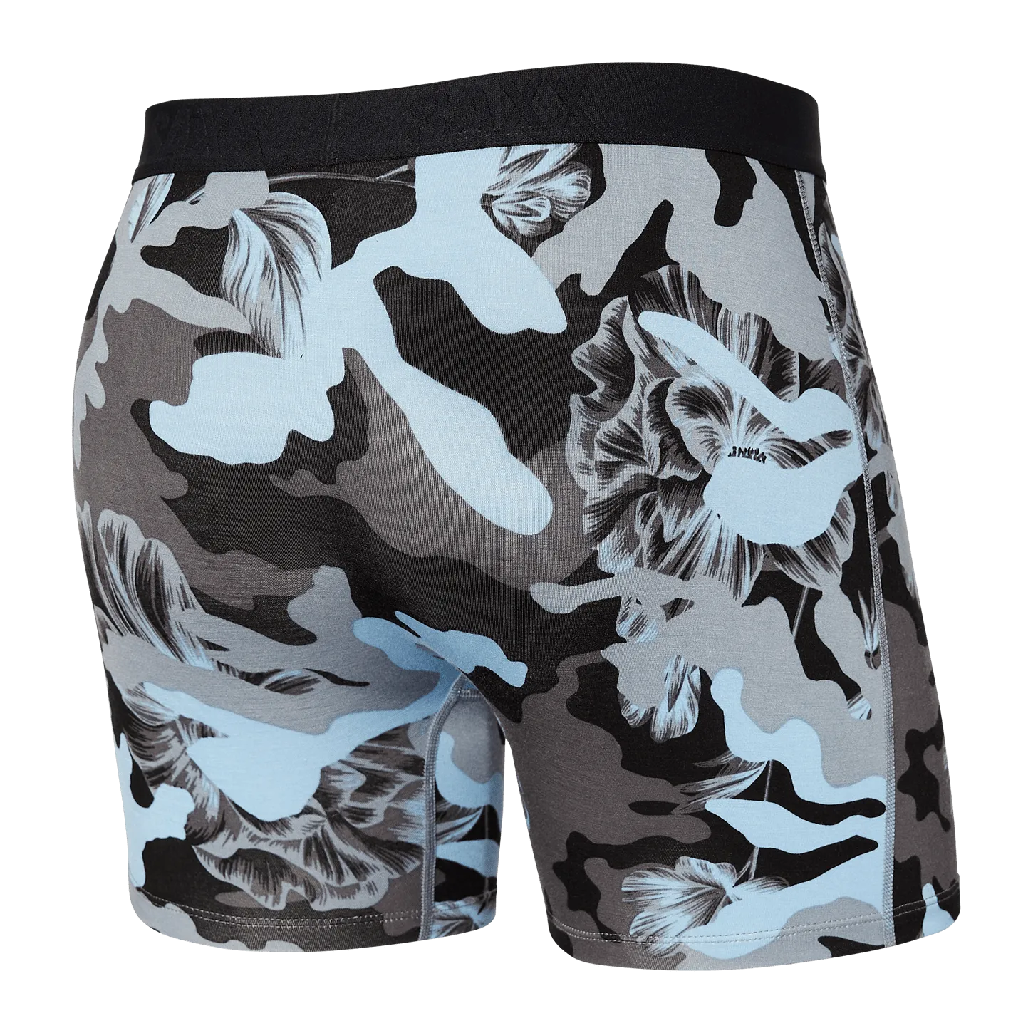 Saxx Vibe Boxers - Blue Camo Flora