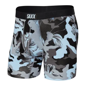 Saxx Vibe Boxers - Blue Camo Flora