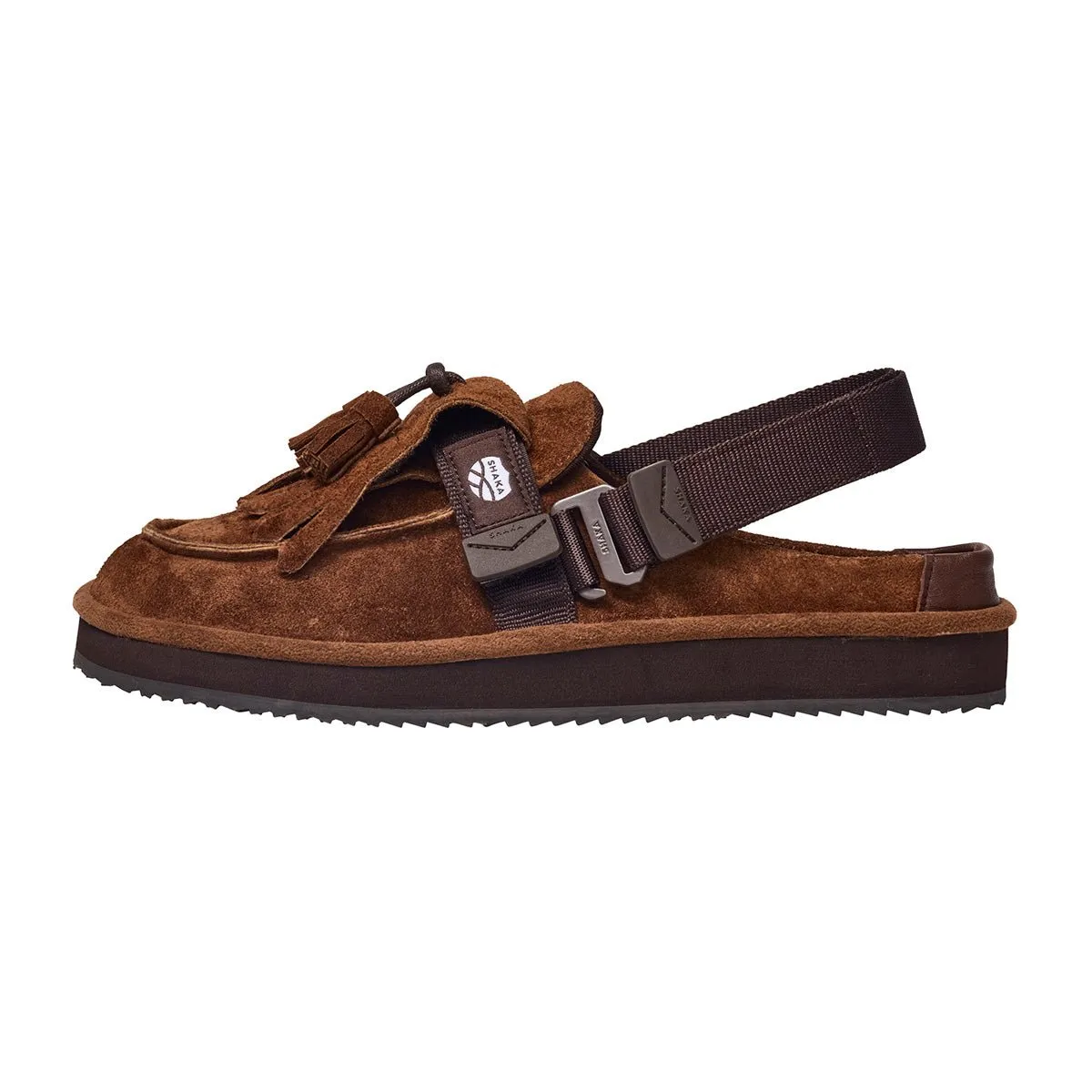 SHAKA 2way キルトタッセル ミュール サンダル MOC MULE TASSEL SUEDE [メンズ/レディース][2024 秋冬] SK-296