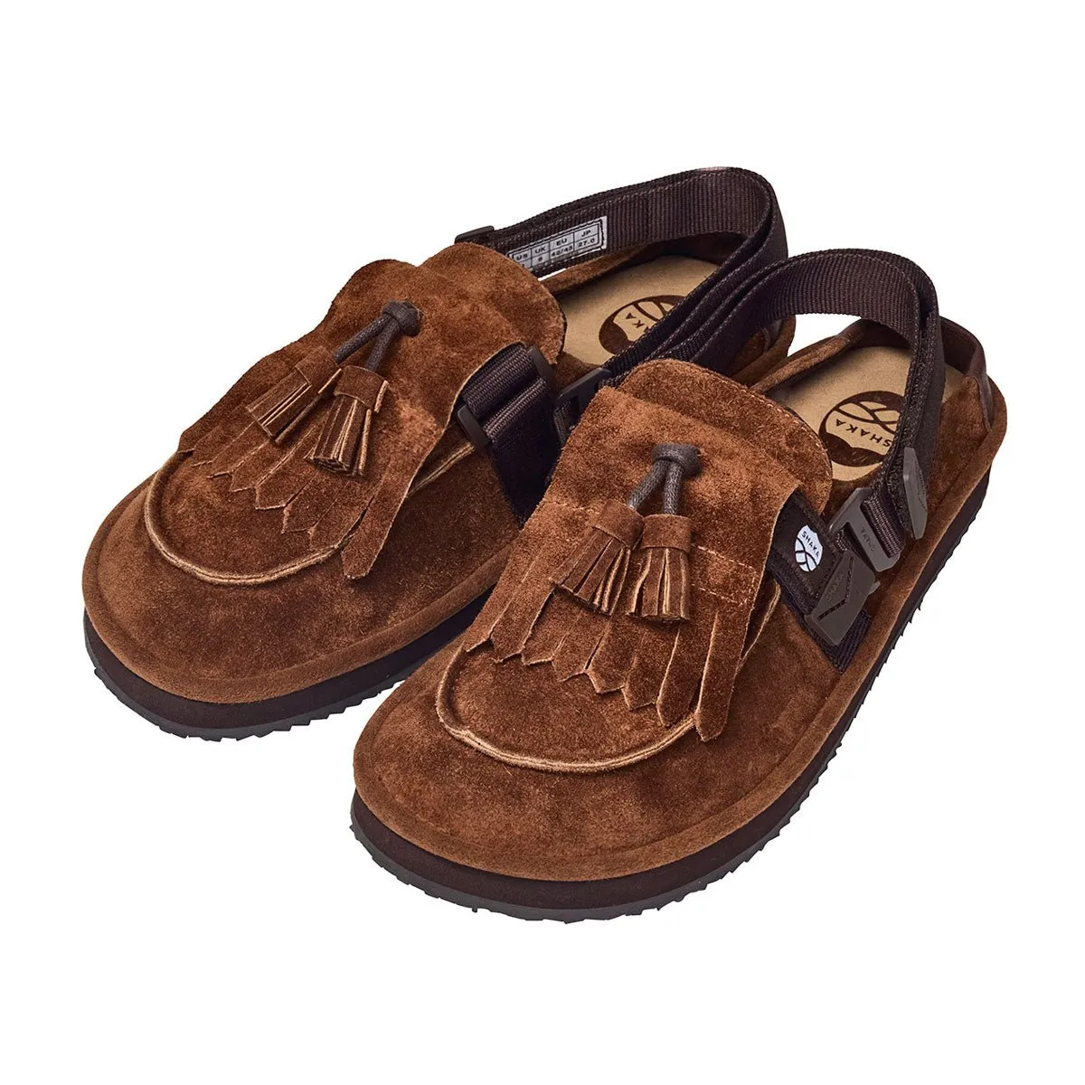 SHAKA 2way キルトタッセル ミュール サンダル MOC MULE TASSEL SUEDE [メンズ/レディース][2024 秋冬] SK-296