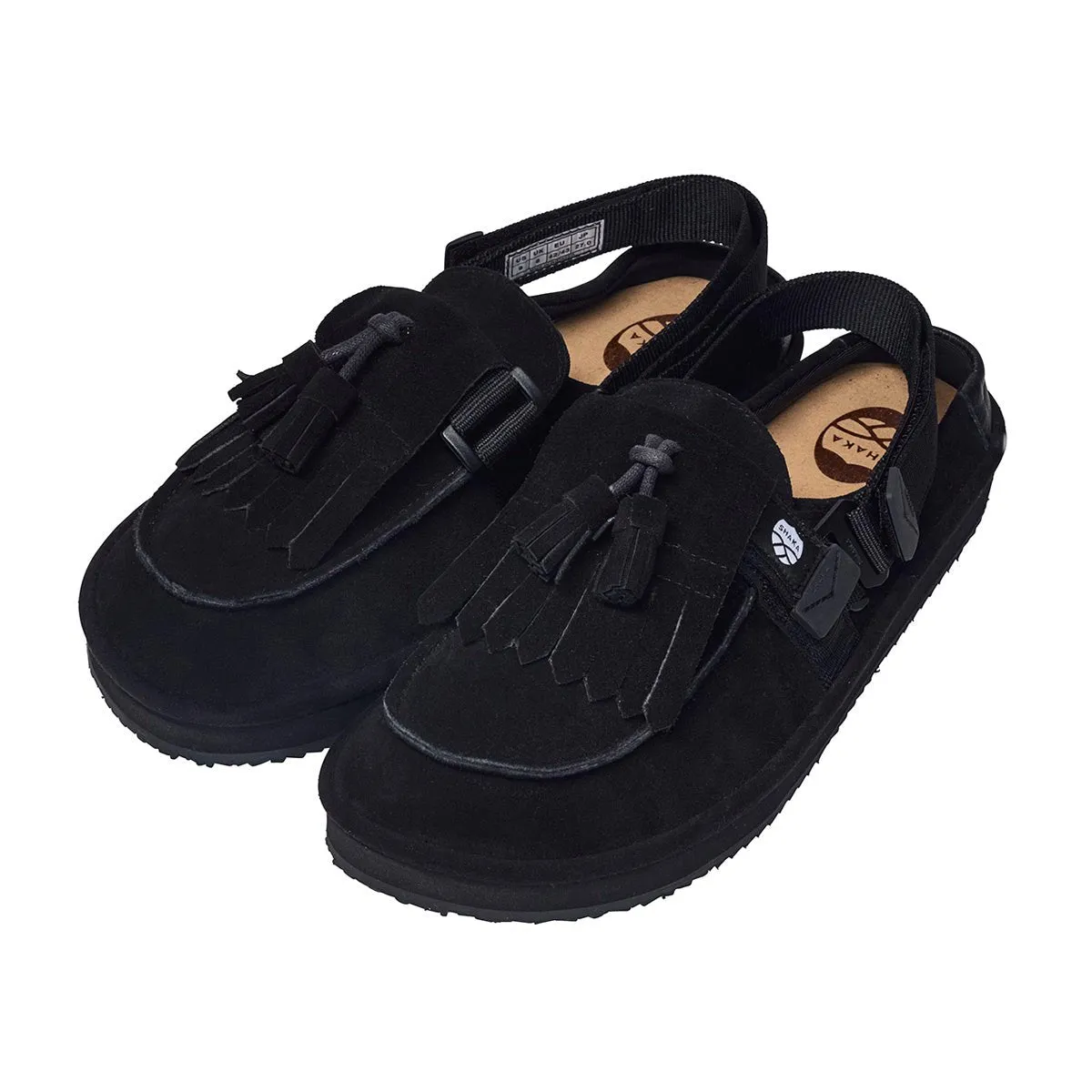 SHAKA 2way キルトタッセル ミュール サンダル MOC MULE TASSEL SUEDE [メンズ/レディース][2024 秋冬] SK-296