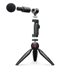 Shure MOTIV MV88  Video Kit - Digital Stereo Condenser Microphone and Accessories for Smartphones (iOS, Android)