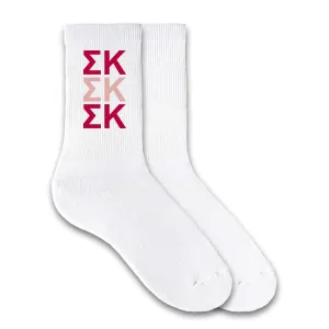 Sigma Kappa- Sorority Letters X 3