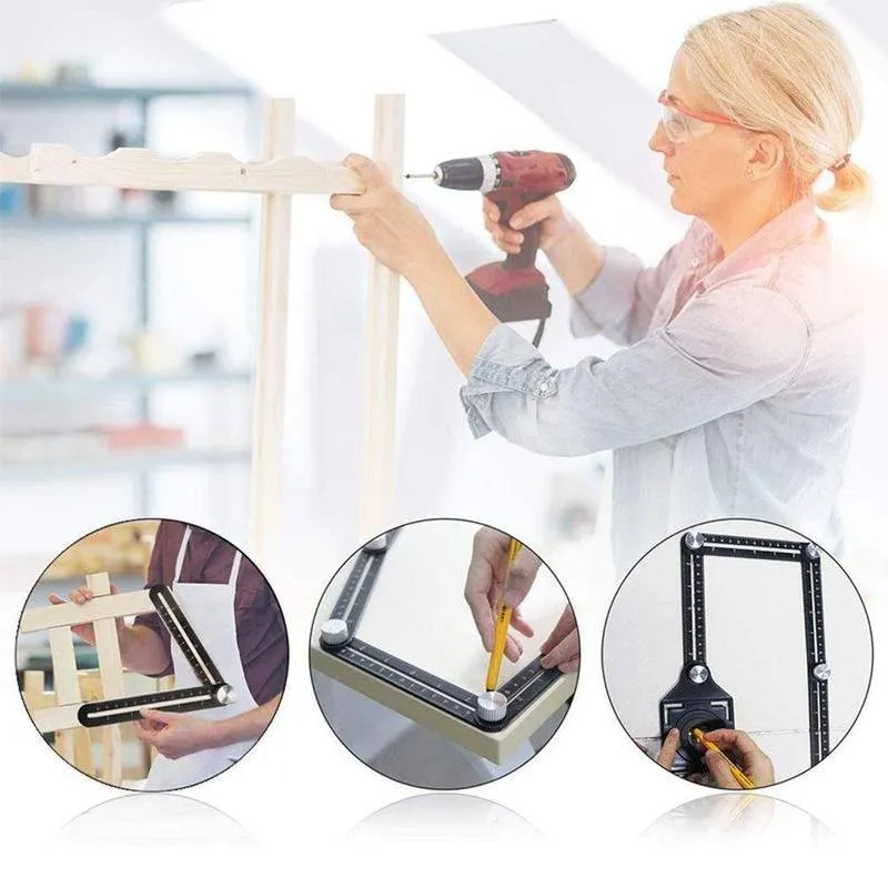 Six-Sided Angle Measuring Tool