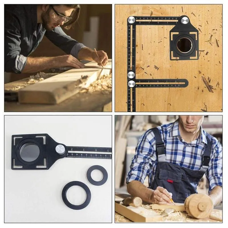 Six-Sided Angle Measuring Tool