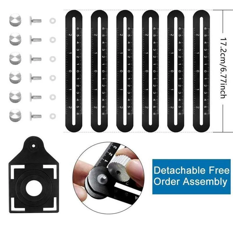 Six-Sided Angle Measuring Tool