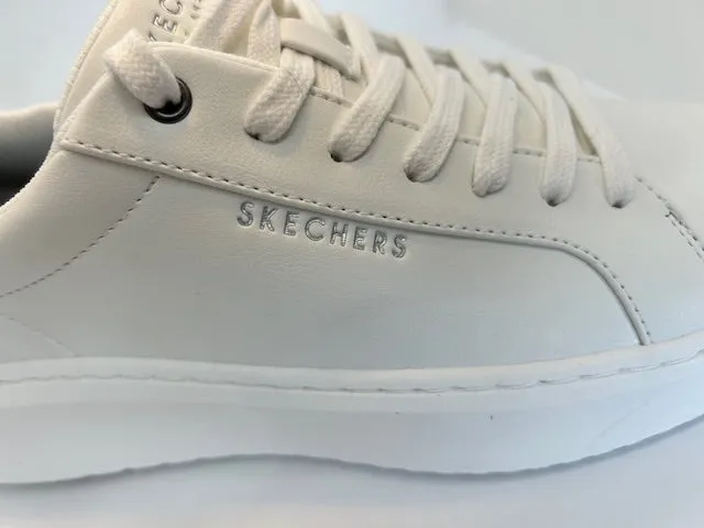 Skechers court break sneaker white