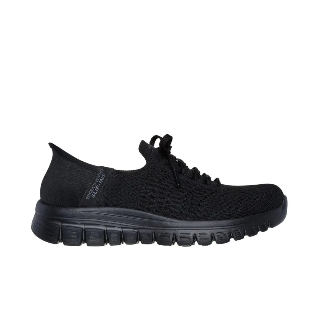 Skechers Women's Graceful- First Blush Black 100736 Sneaker