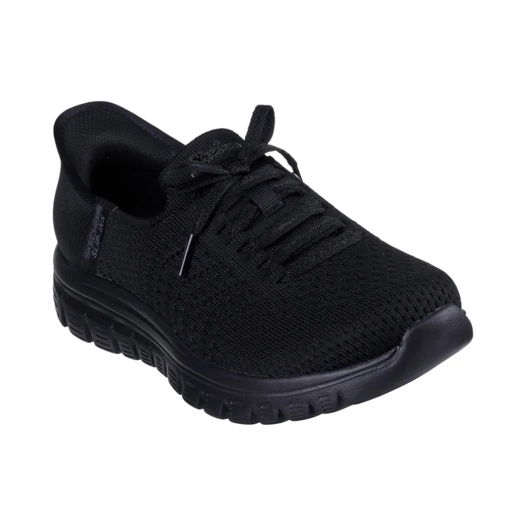Skechers Women's Graceful- First Blush Black 100736 Sneaker