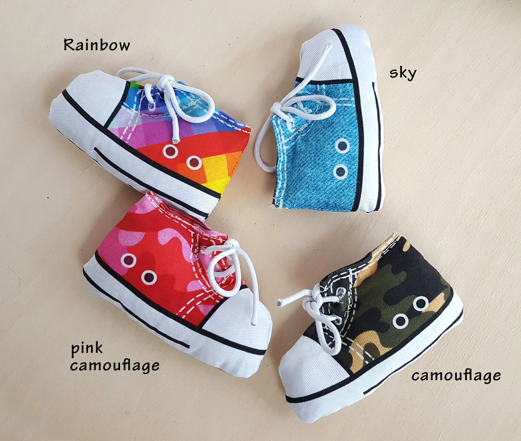 Sneaker Catnip Cat Toy in Camouflage