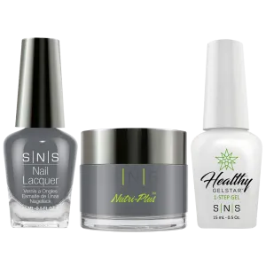 SNS 3 in 1 - WW18 Snow Shoe - Dip (1.5oz), Gel & Lacquer Matching