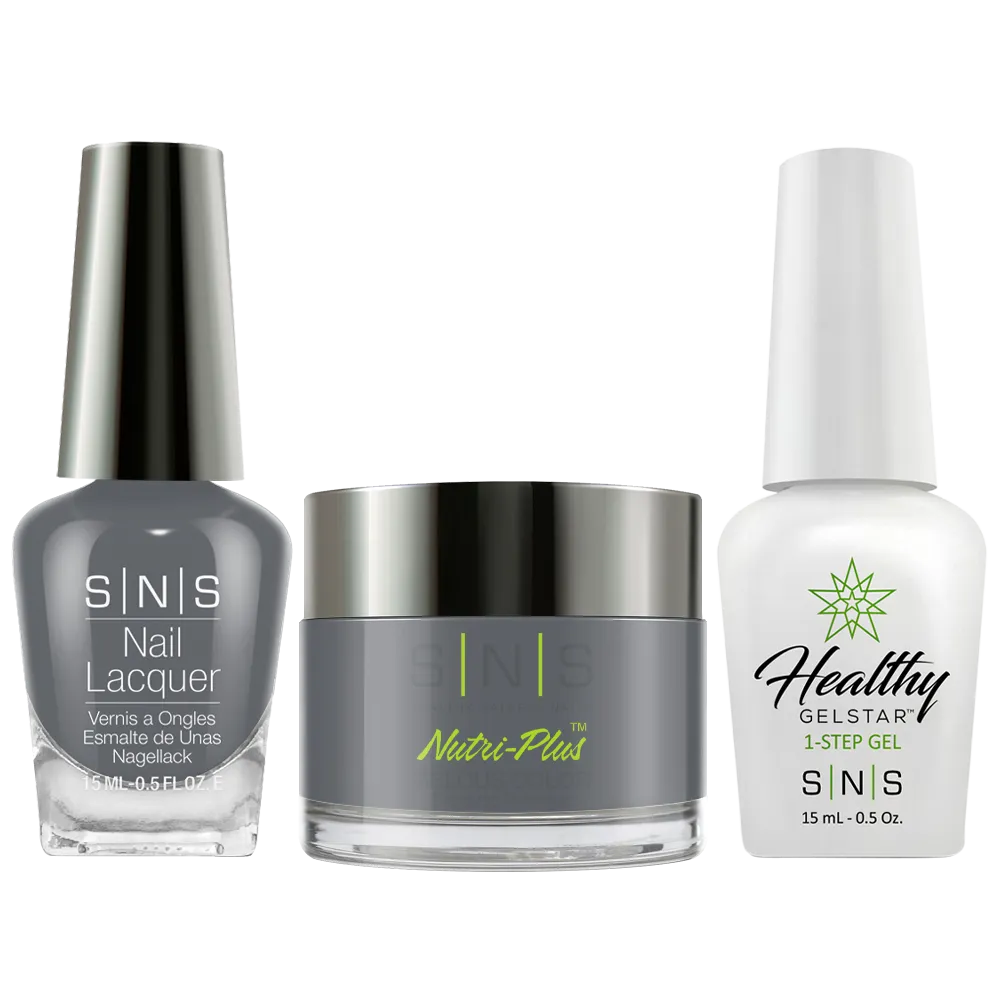 SNS 3 in 1 - WW18 Snow Shoe - Dip (1.5oz), Gel & Lacquer Matching