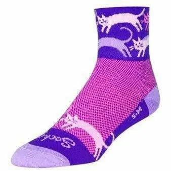 SockGuy Pounce Classic 3 Inch Crew Socks