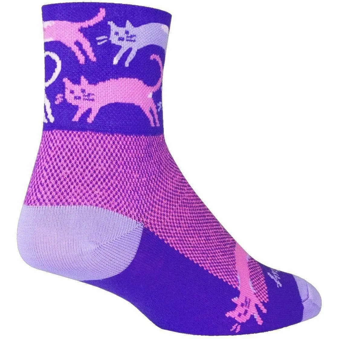 SockGuy Pounce Classic 3 Inch Crew Socks