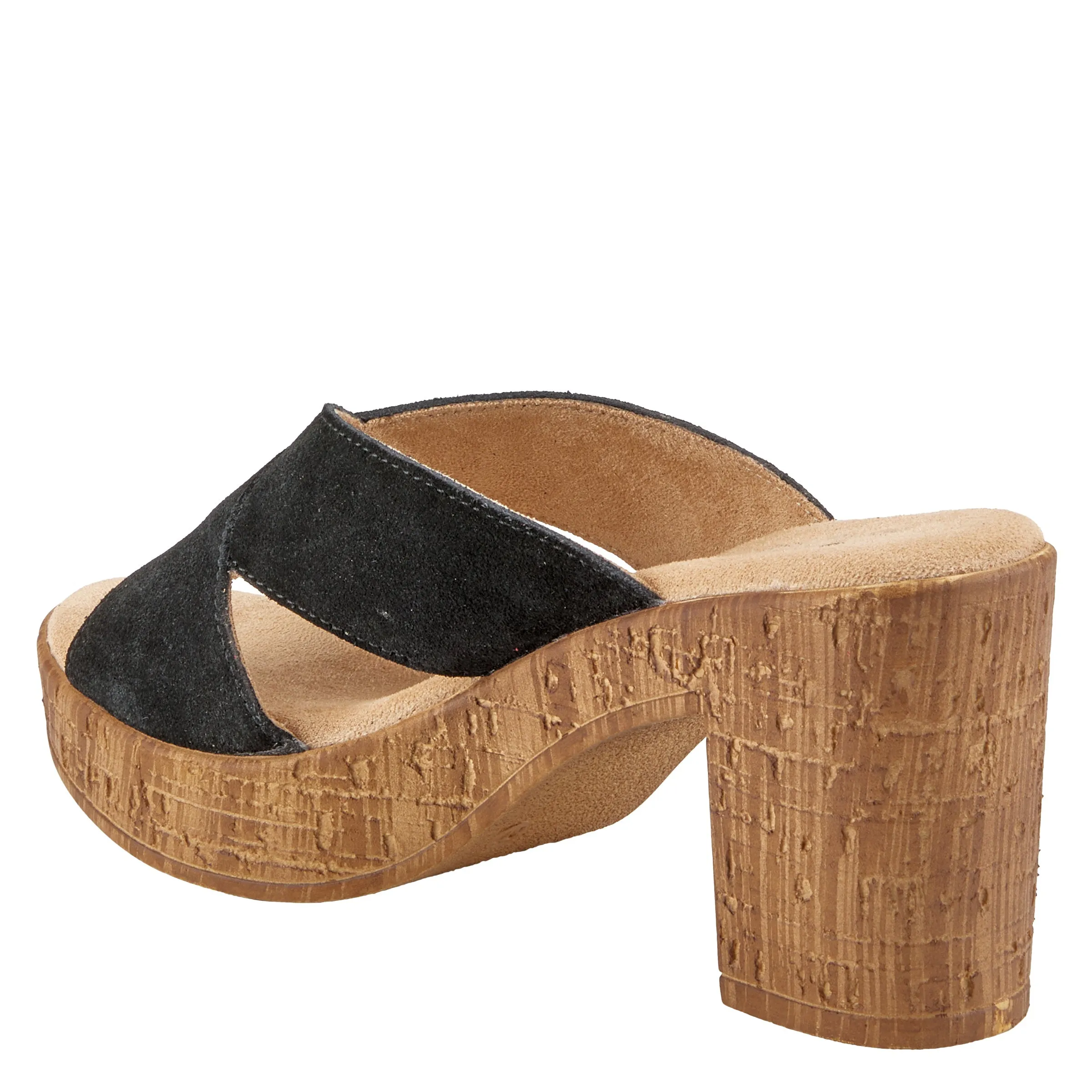 Spring Step Shoes Blanchar Women’s Suede Slip On Sandals