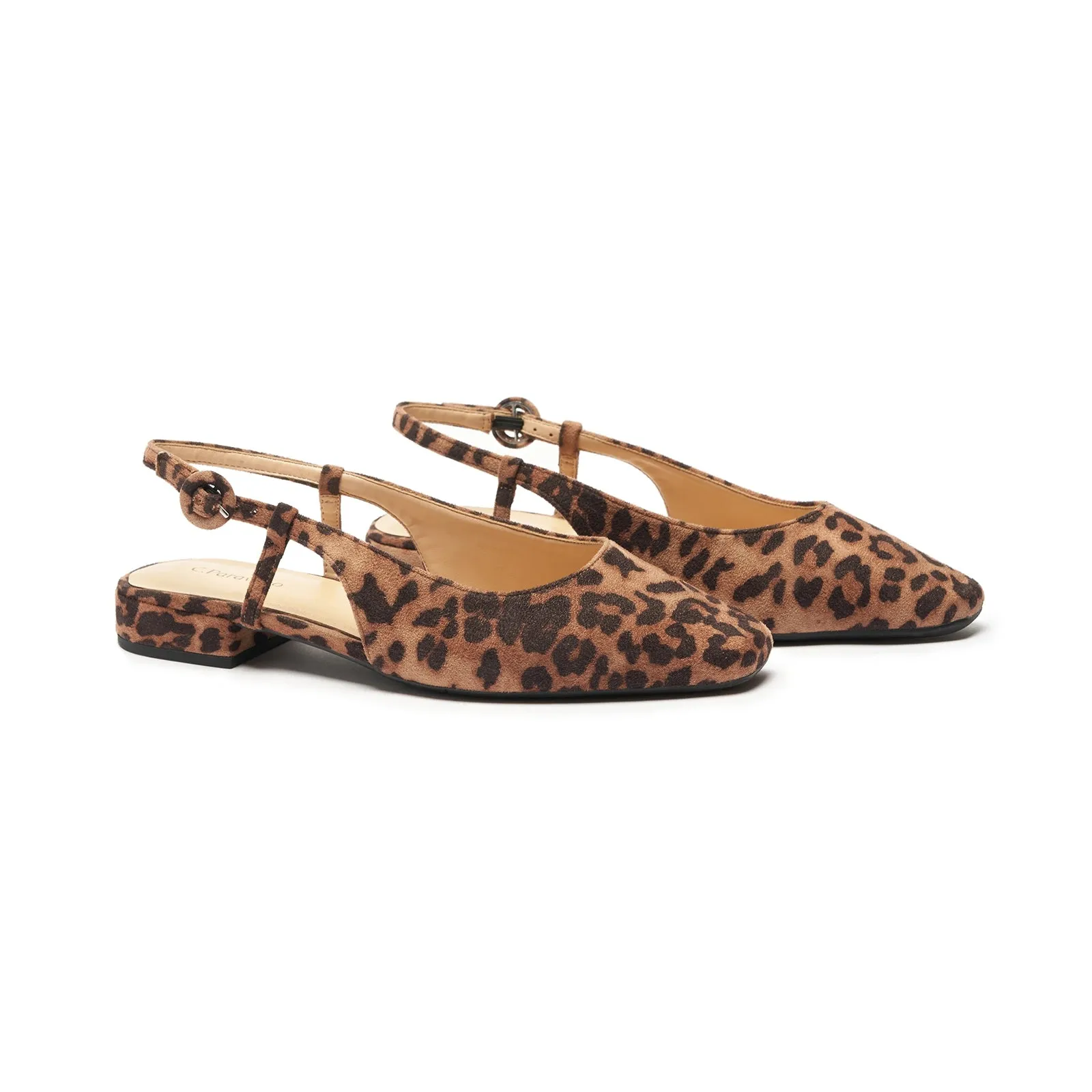 Square Toe Block Heel Slingback Sandals (Alyssa F) wedding