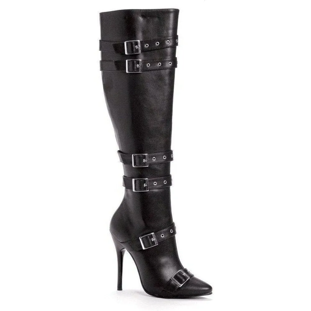 SS-516-LEXI Costume Boot | Black Faux Leather