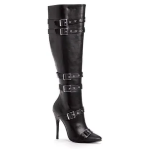 SS-516-LEXI Costume Boot | Black Faux Leather
