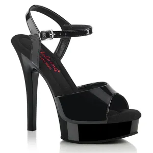 SS-MAJESTY-509 Sandal | Black Vinyl