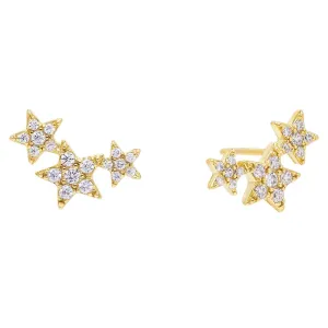 Star Cluster Stud Earring