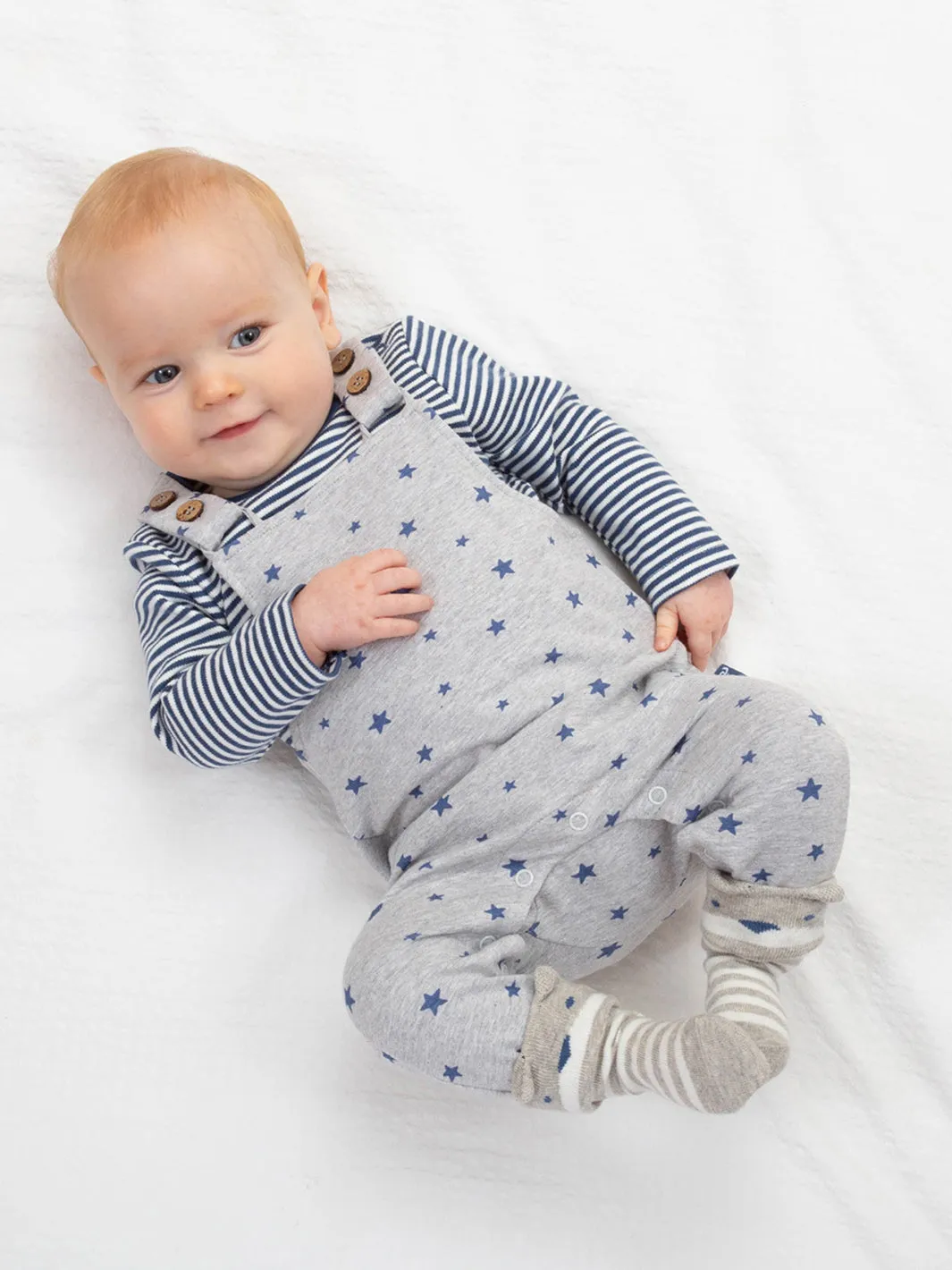 Starry sky dungarees