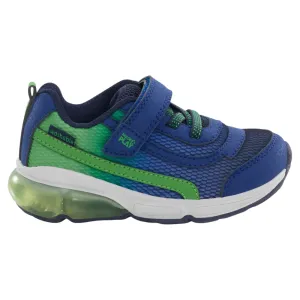 Stride Rite Toddler Boys M2P Surge Bounce Light-Up Velcro Sneaker Blue Multi