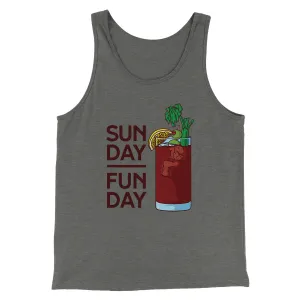 Sunday Funday Men/Unisex Tank Top