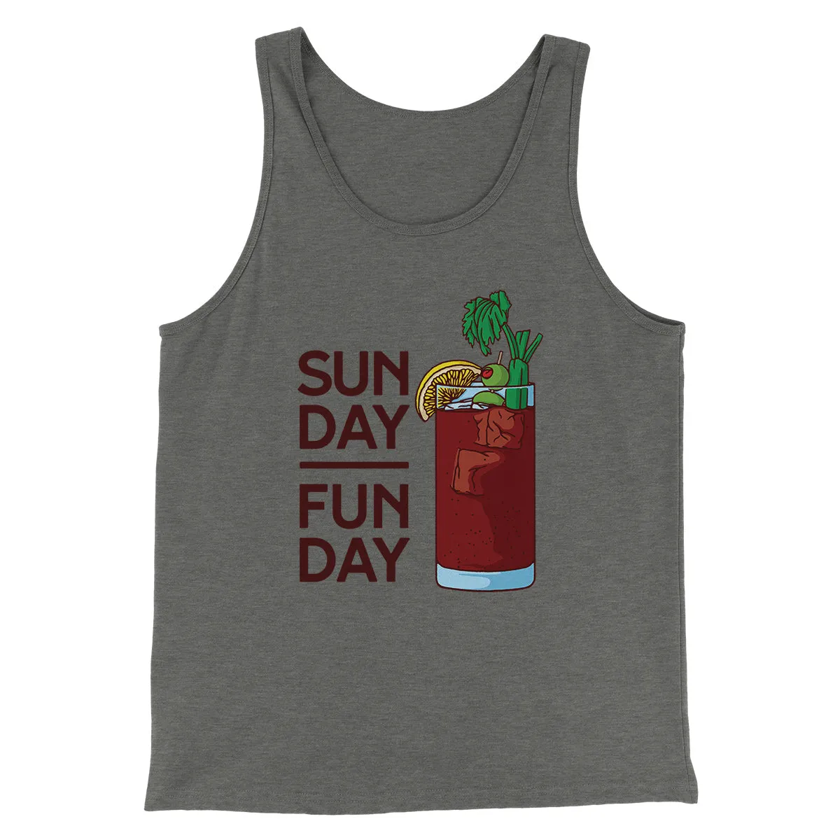 Sunday Funday Men/Unisex Tank Top
