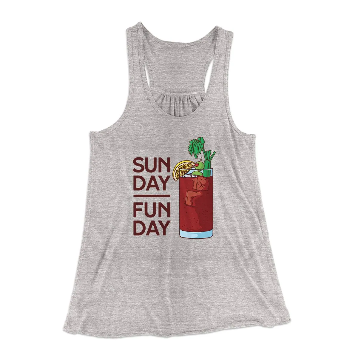 Sunday Funday Women's Flowey Tank Top