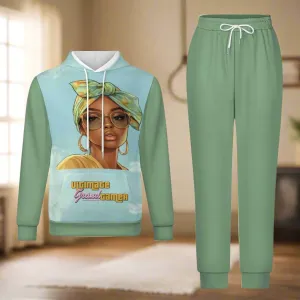 Sunny Sophistication Hoodie Sweater Set