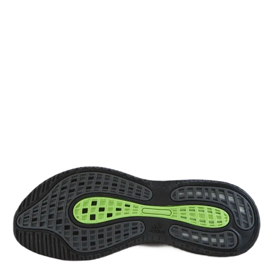 Supernova Shoes Core Black / Core Black / Signal Green