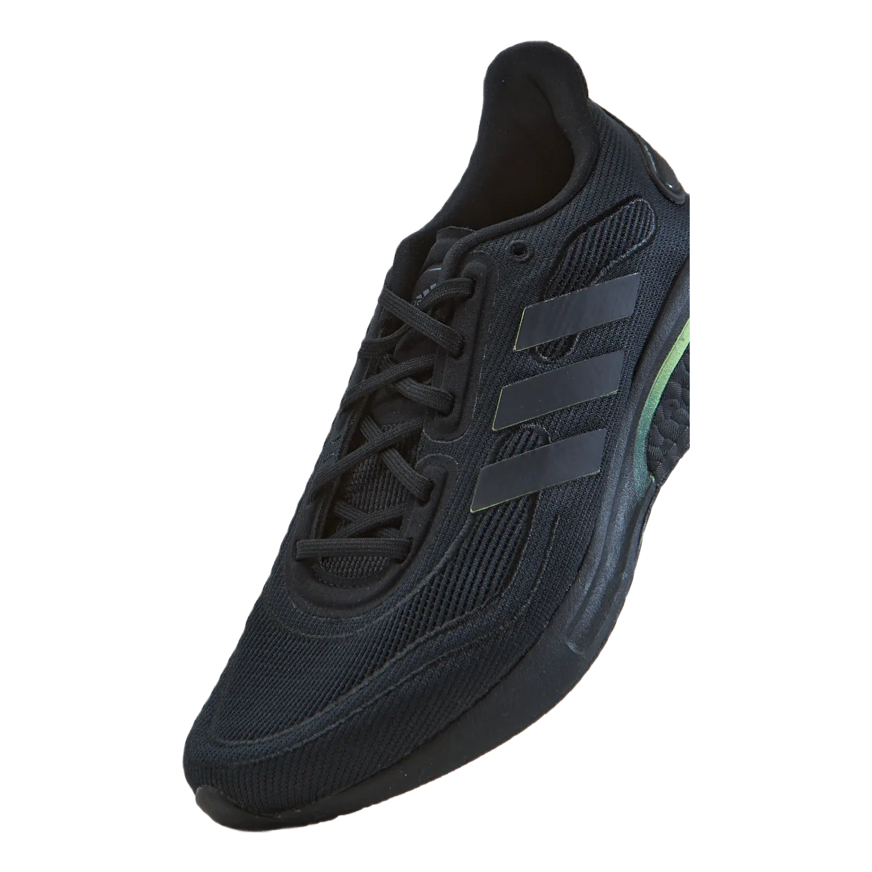 Supernova Shoes Core Black / Core Black / Signal Green