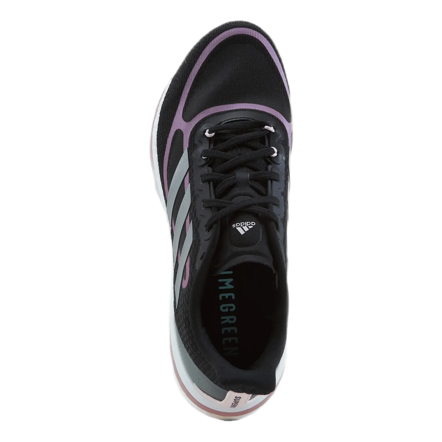 Supernova  Shoes Core Black / Silver Metallic / Pink Met.