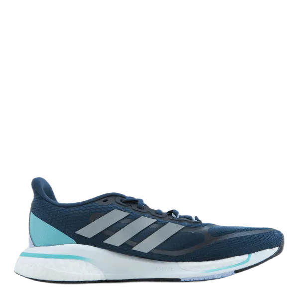 Supernova  Shoes Crew Navy / Silver Metallic / Pulse Aqua