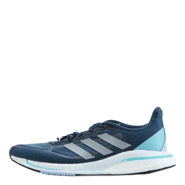 Supernova  Shoes Crew Navy / Silver Metallic / Pulse Aqua